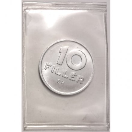 Венгрия 10 филлеров 1992 год UNC