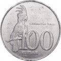 Индонезия 100 рупий 2000 год - Какаду