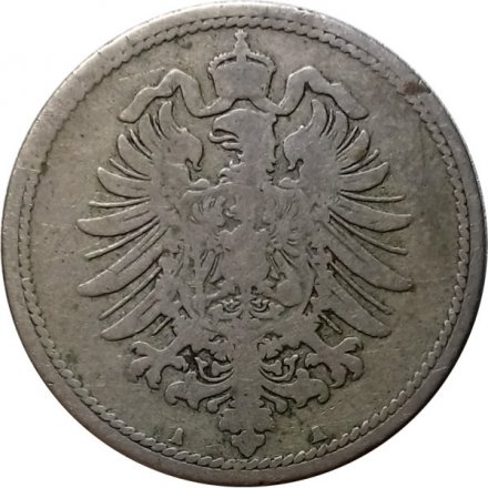 Германия 10 пфеннигов 1889 год (A)