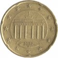 Германия 20 евроцентов 2002 год (G)