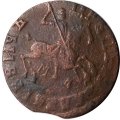 1 копейка 1713 год МД Пётр I (1699 - 1725) - VF