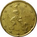 Италия 20 евроцентов 2009 год - Скульптура
