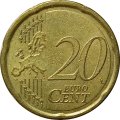 Италия 20 евроцентов 2009 год - Скульптура