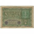Германия 50 марок 1919 год - F