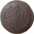 1 копейка 1759 год Елизавета Петровна (1741 - 1762) - VG