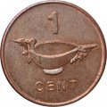 Соломоновы острова 1 цент 2010 год