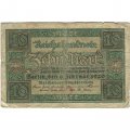 Веймарская республика 10 марок 1920 год - VG