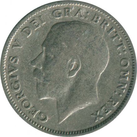 Великобритания 6 пенсов 1923 год 