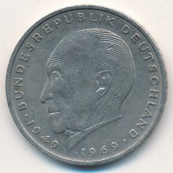 ФРГ 2 марки 1976 год