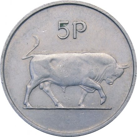 Ирландия 5 пенсов 1971 год