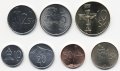 Набор из 7 монет Словакия 1996 - 2007 год