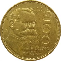 Мексика 100 песо 1992 год