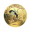 Значок &quot;Ну, погоди!&quot;. Волк и Заяц