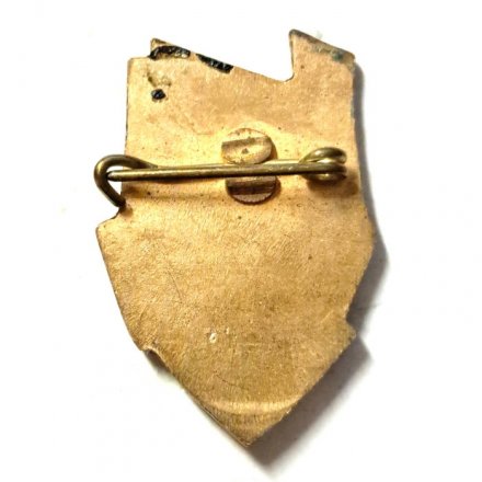 Знак ЛГМТУ. Ленинградский кораблестроительный институт (черный)