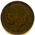 Бельгия 50 сантимов 1967 год BELGIQUE