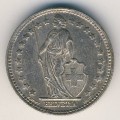 Швейцария 1 франк 1952 год