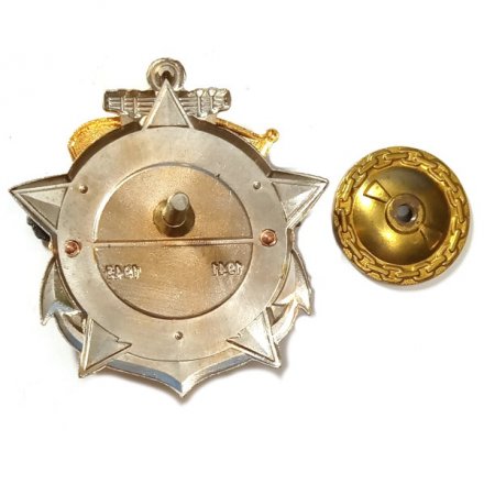 Знак Участник обороны Приморья Л-8 Дзержинец 1941-1945