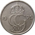 Швеция 25 эре 1979 год