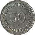 ФРГ 50 пфеннигов 1982 год (J)
