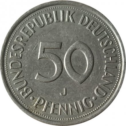 ФРГ 50 пфеннигов 1982 год (J)