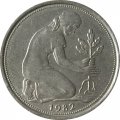 ФРГ 50 пфеннигов 1982 год (J)