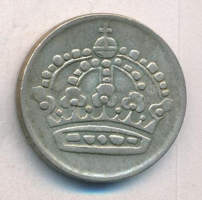 Швеция 50 эре 1961 год - Король Густав VI Адольф