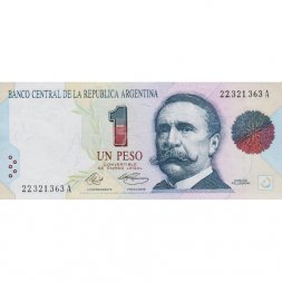 Аргентина 1 песо 1992 год
