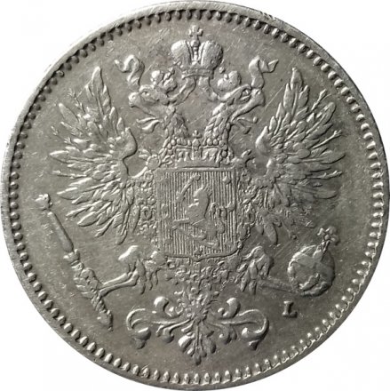 Финляндия 50 пенни 1911 год - VF