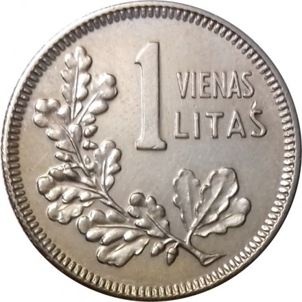 Литва 1 лит 1925 год
