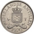 Антильские острова 10 центов 1970 год