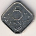 Антильские острова 5 центов 1984 год