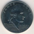 Самоа 1 тала 1970 год - 200 лет путешествиям капитана Кука
