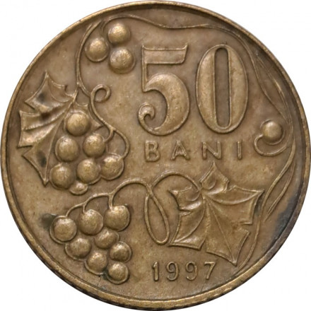 Молдавия 50 бани 1997 год