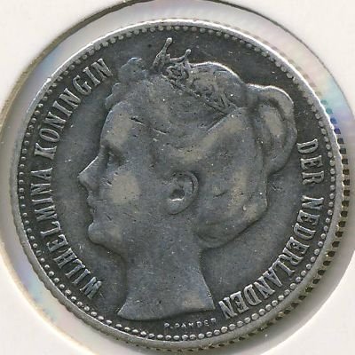 Нидерланды 1/2 гульдена 1904 год