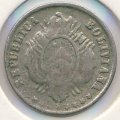 Боливия 5 сентаво 1877 год