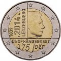 Люксембург 2 евро 2014 год - Независимость Люксембурга