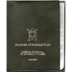 Набор из 3 монет Испания 1977 год (в нумизматической упаковке)