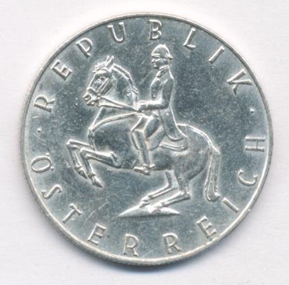 Австрия 5 шиллингов 1960 год