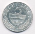Австрия 5 шиллингов 1960 год
