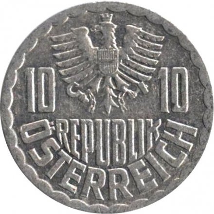 Австрия 10 грошей 1995 год