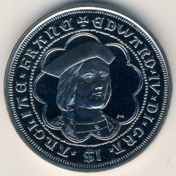 Виргинские острова 1 доллар 2008 год