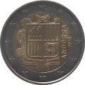 Андорра 2 евро 2018 год