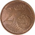 Германия 2 евроцента 2006 год (J)
