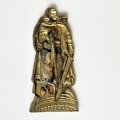 Значок. Памятник Воин-освободитель (цвет золото) тяжелый