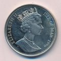 Остров Мэн 1 крона 1996 год - Сохранить планету Земля. Косатка