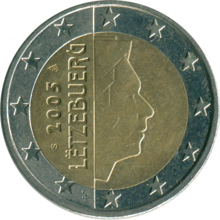 Люксембург 2 евро 2005 год