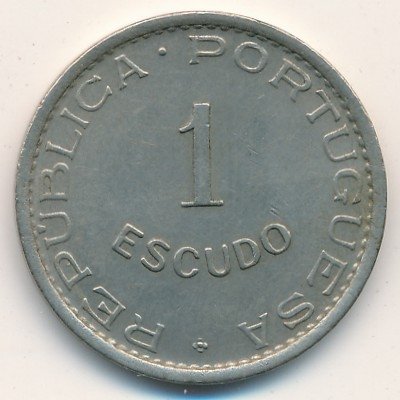 Мозамбик 1 эскудо 1950 год - XF