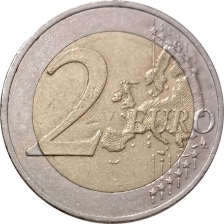 Германия 2 евро 2009 год - 10 лет Экономическому и валютному союзу (A)
