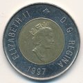 Канада 2 доллара 1997 год - Полярный медведь