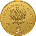 Польша 2 злотых 2013 год - 100 лет со дня рождения Витольда Лютославского